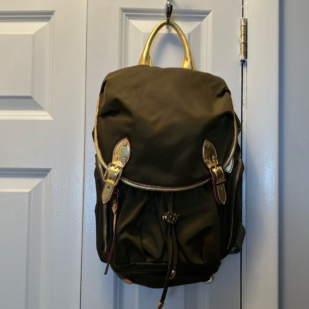 NWOT Fabulous MZ Wallace Olive Backpack